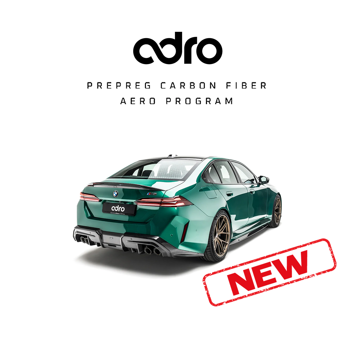 ADRO Prepreg Carbon Fiber Aero Program on M5 G90 | ATOMIC-SHOP