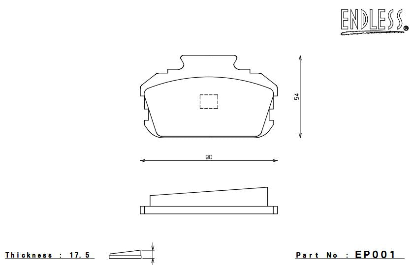 ENDLESS EP001CCRg Brake pads Photo-0