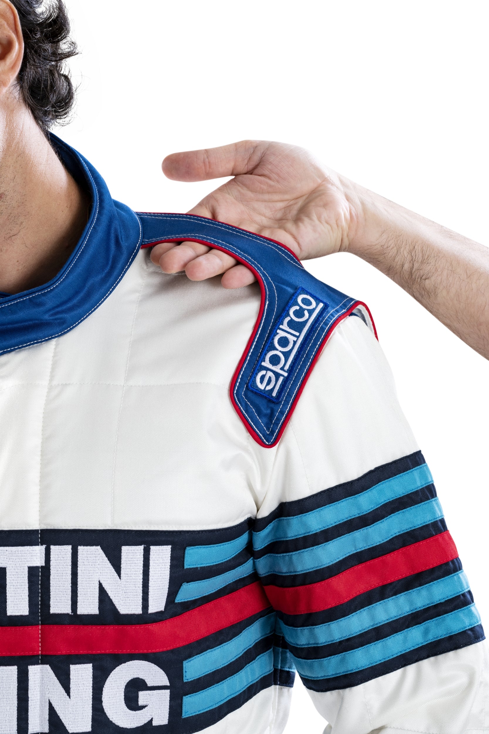 SPARCO 001144MR56AZ MARTINI RACING Replica '00 suit (R567), FIA8856-2018, blue, size 56 Photo-2