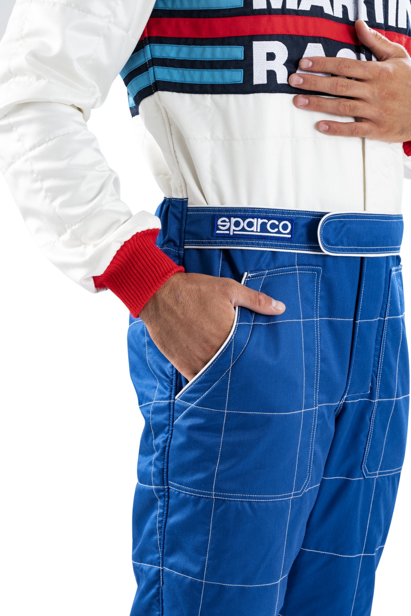 SPARCO 001144MR62AZ MARTINI RACING Replica '00 suit (R567), FIA8856-2018, blue, size 62 Photo-3