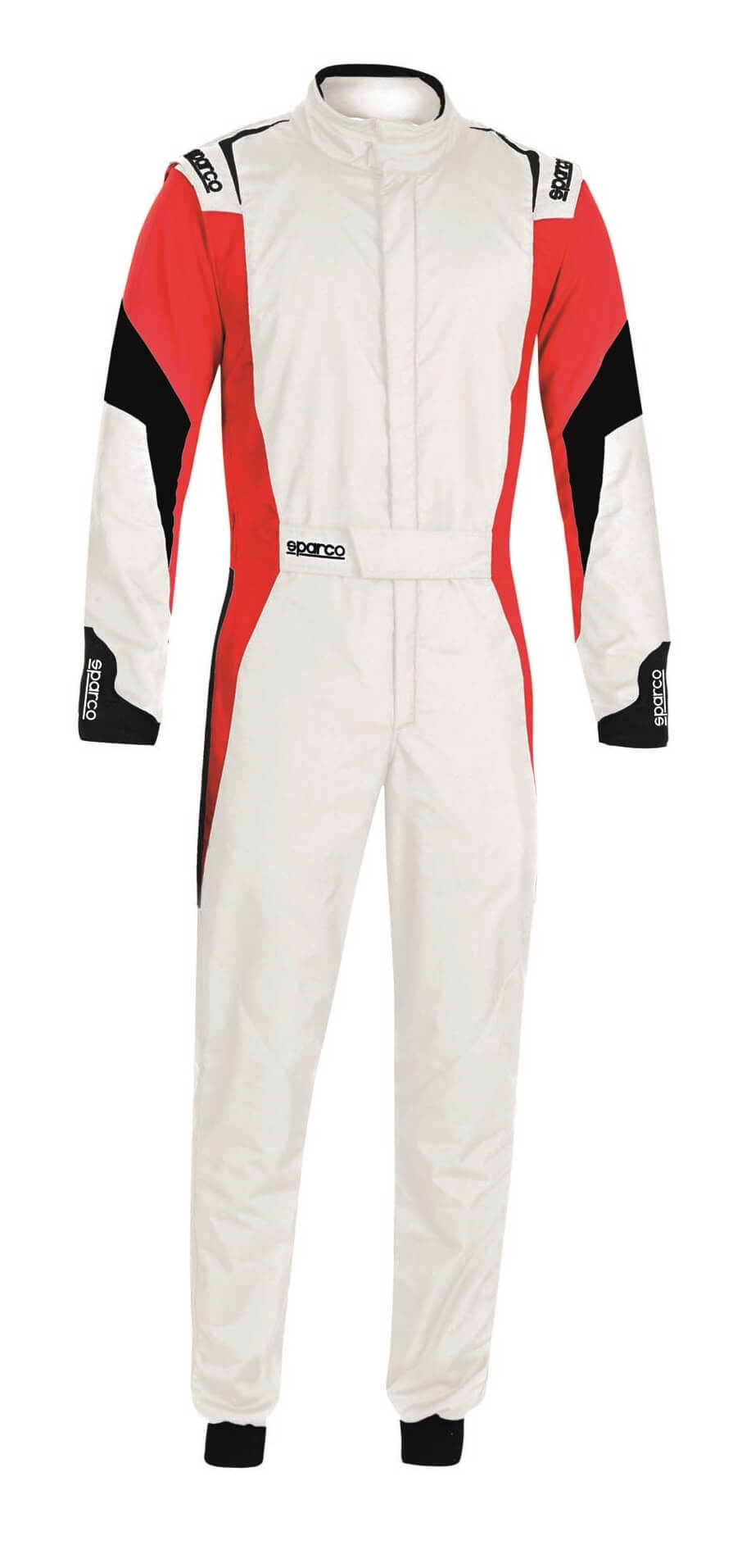 SPARCO 00114448BRNR COMPETITION Racing suit 2022, FIA 8856-2018, white/red, size 48 Photo-0