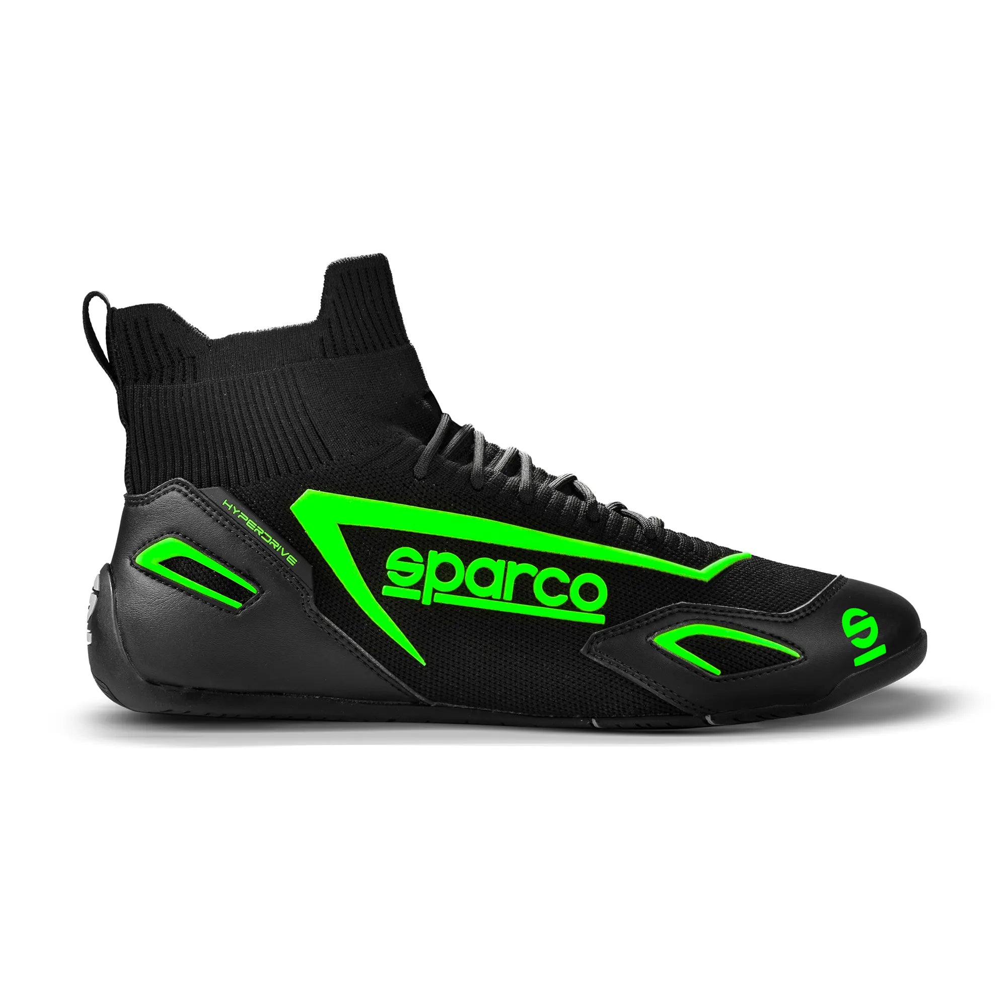 SPARCO 00129342NRVF Gaming sim racing shoes HYPERDRIVE, black/green, size 42 Photo-0