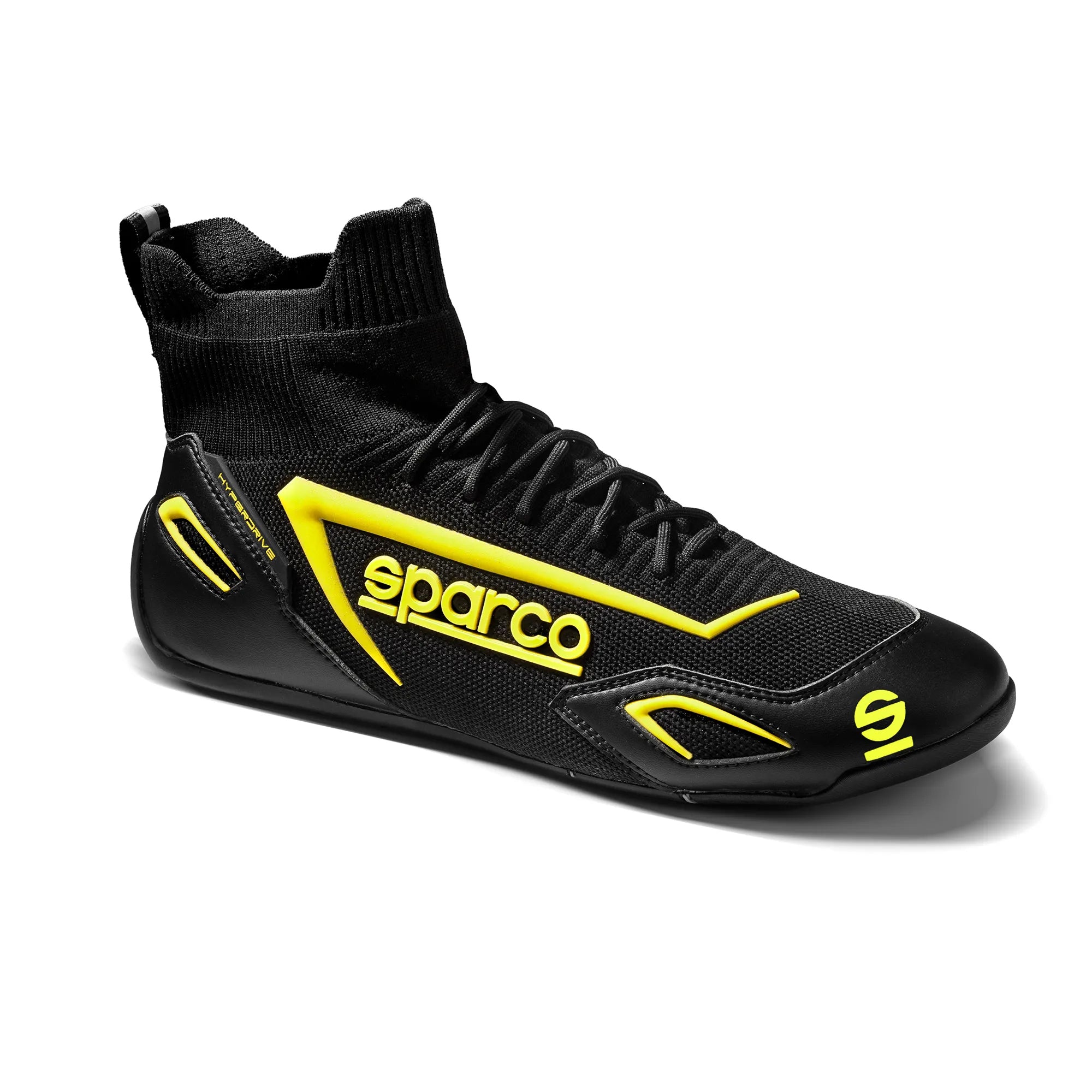 SPARCO 00129341NRGF Gaming sim racing shoes HYPERDRIVE, black/yellow, size 41 Photo-1