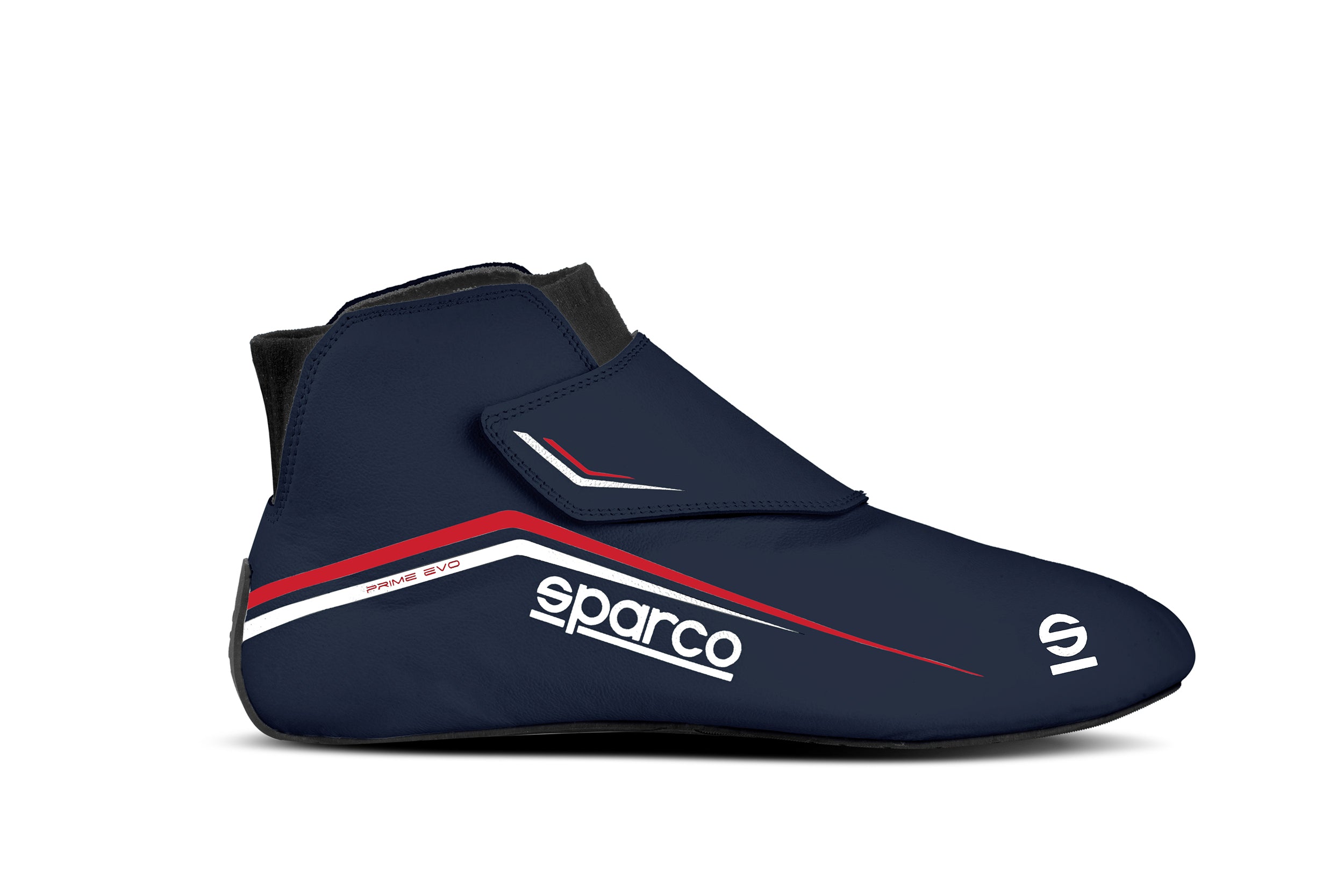 SPARCO 00129744BMRS PRIME EVO Racing shoes, FIA 8856-2018, navy blue/red, size 44 Photo-0