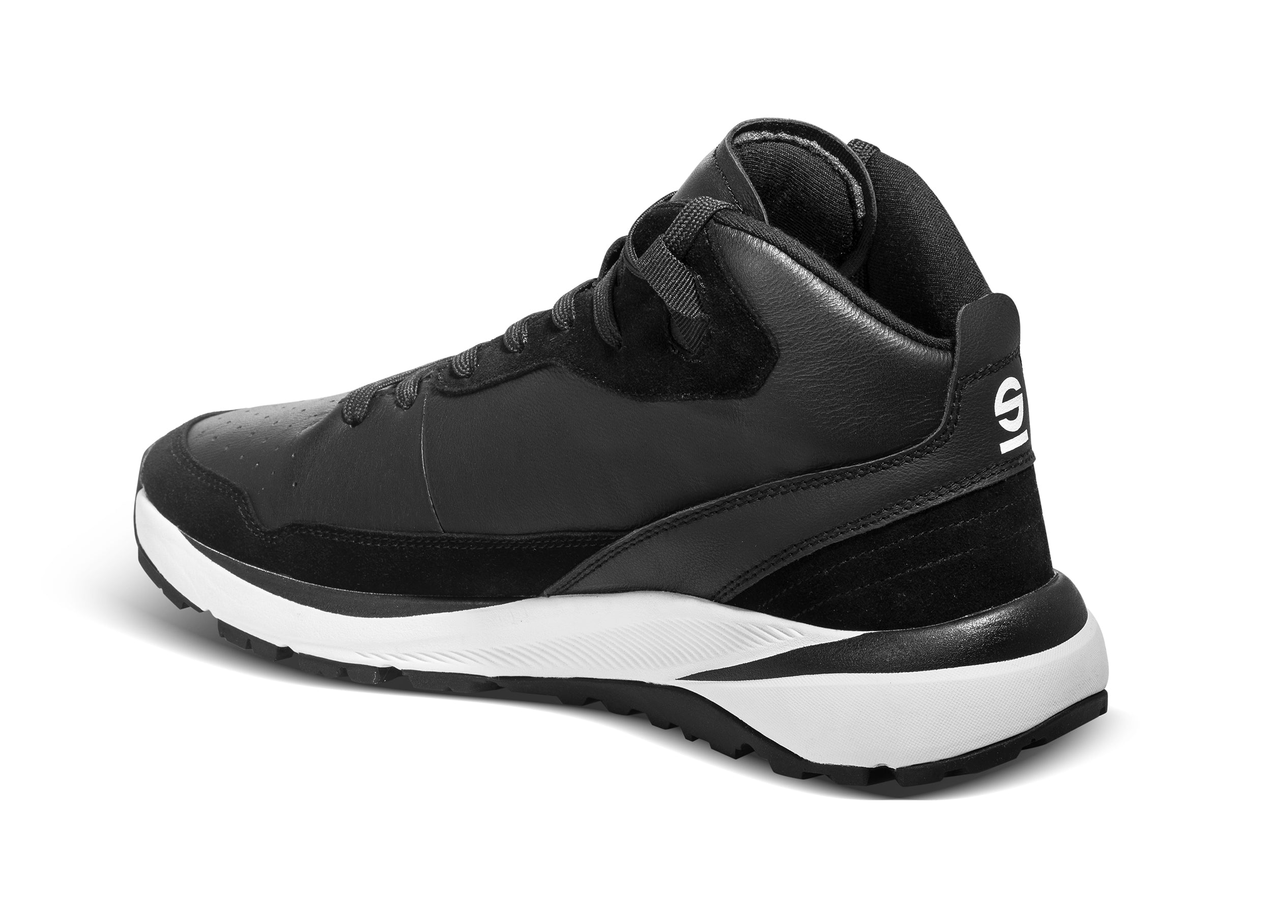 SPARCO 0012A645NRBI FAST Mechanic shoes, FIA+SFI, black/white, size 45 Photo-1 