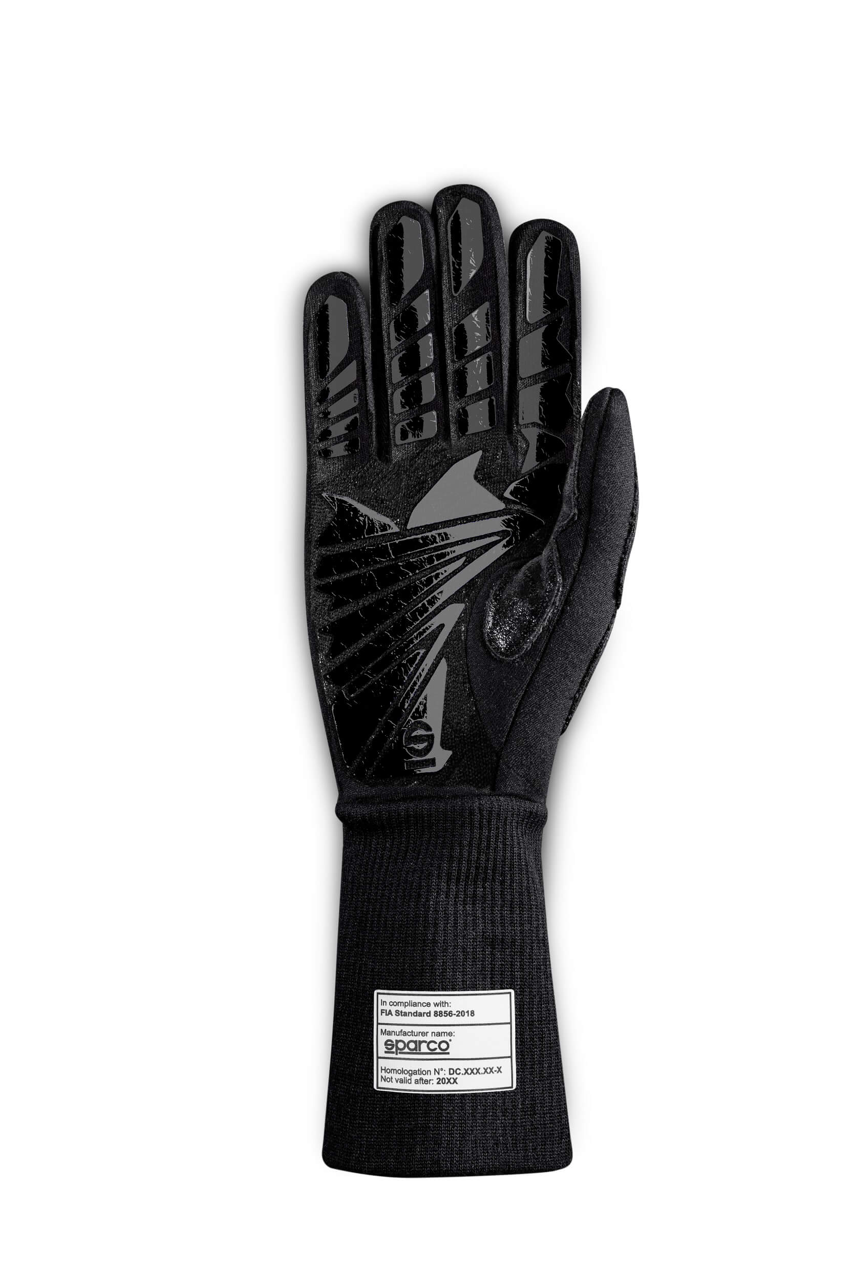 SPARCO 00131710NR R-MECA Gloves, FIA 8856-2018, black, size 10 Photo-1