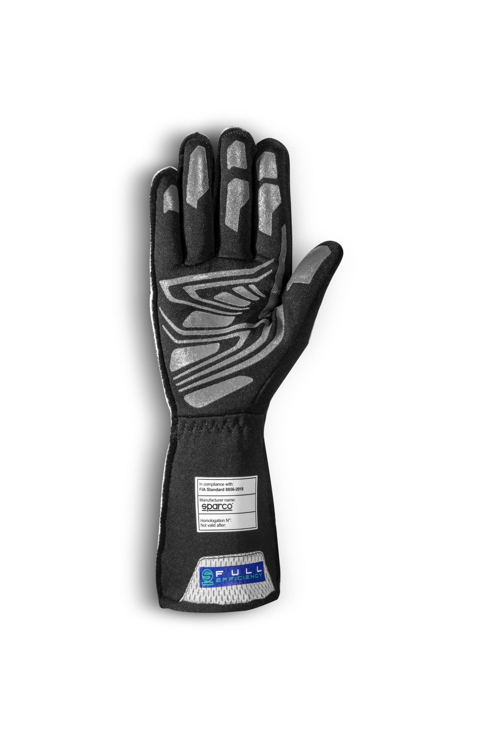 SPARCO 00136511NRVF FUTURA Racing gloves, FIA 8856-2018, black/green, size 11 Photo-1