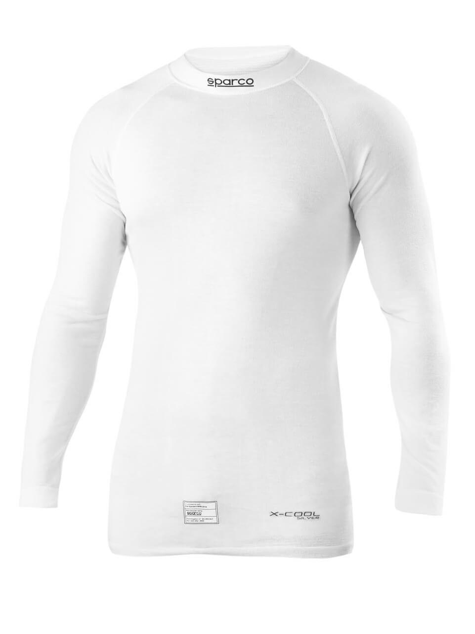 SPARCO 001780MBO5XLXXL Racing Top RW-7, FIA 8856-2018, white, size XL/XXL Photo-0