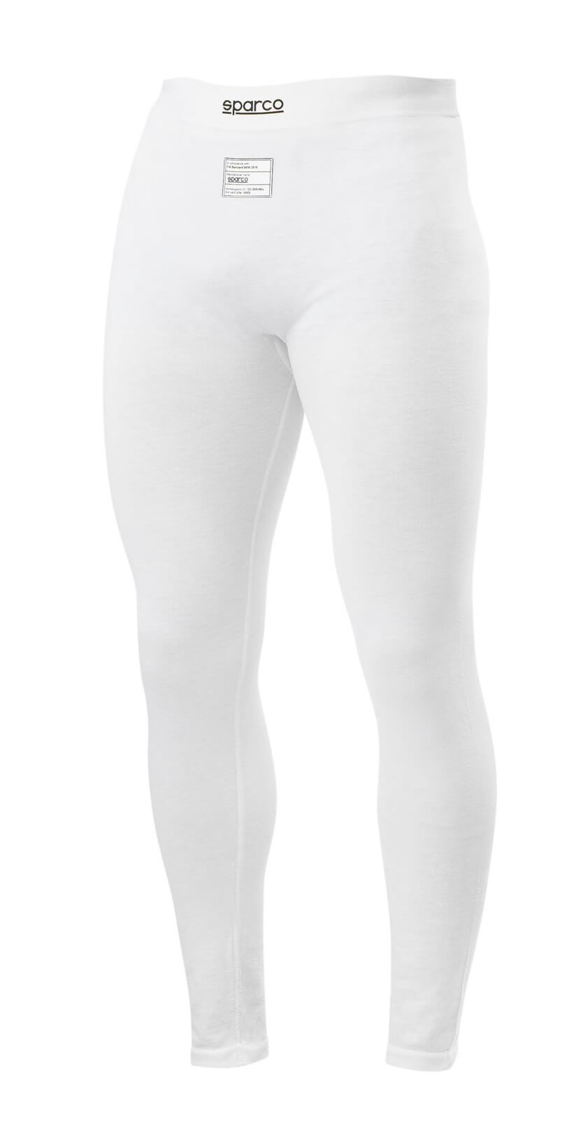 SPARCO 001781PBO1XSS Racing Bottom underwear RW-7, FIA 8856-2018, white, size XS/S Photo-0