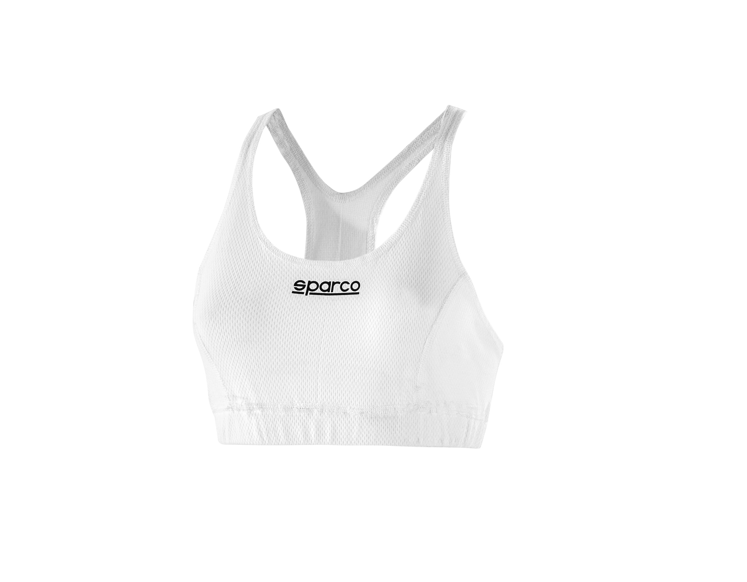 SPARCO 001788BI3L Race SPORT-BRA (FIA compliant), white, size L Photo-0