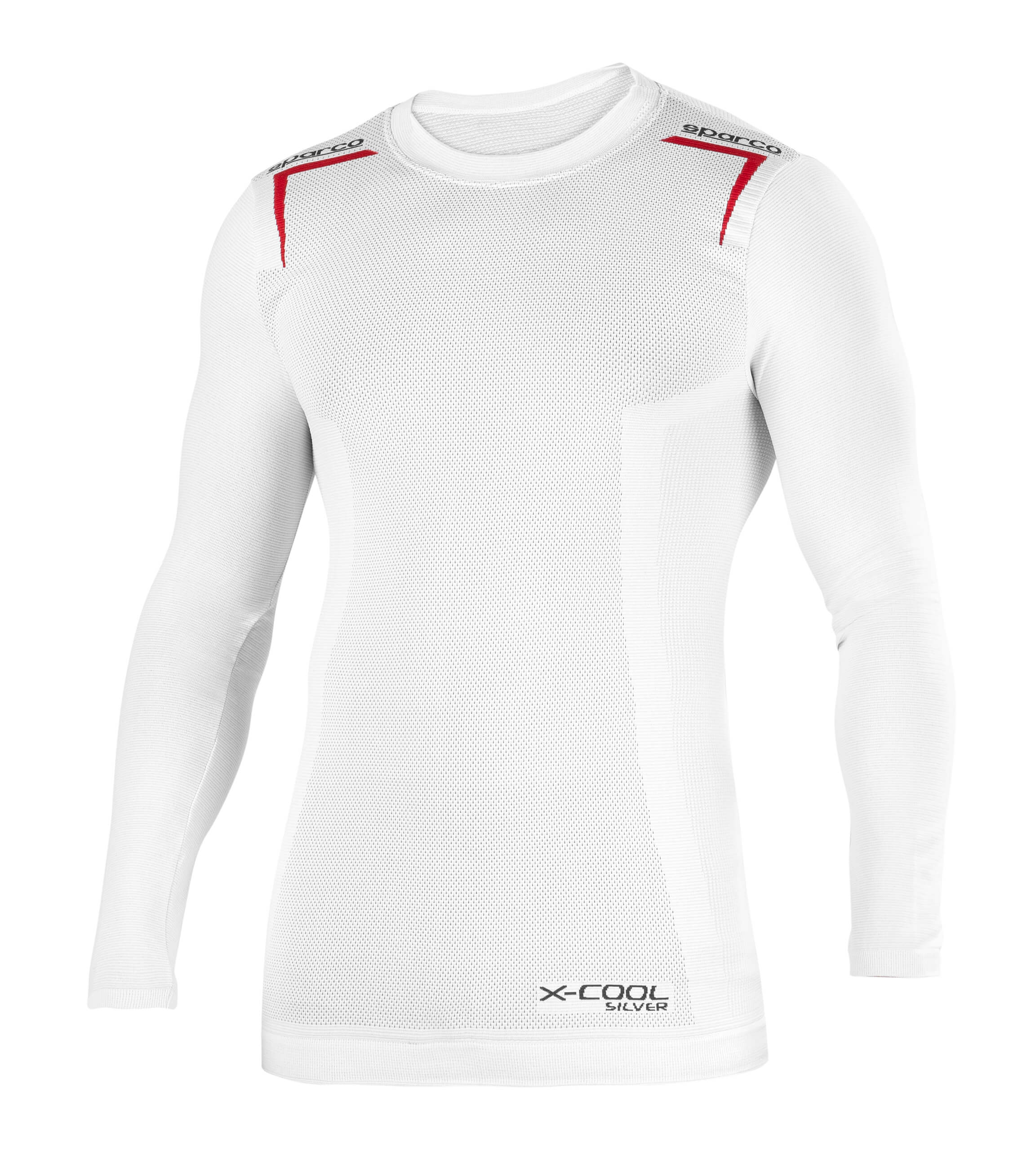 SPARCO 002202BIRS1XSS K-CARBON LONG SLEEVE, white, size XS/S Photo-0 