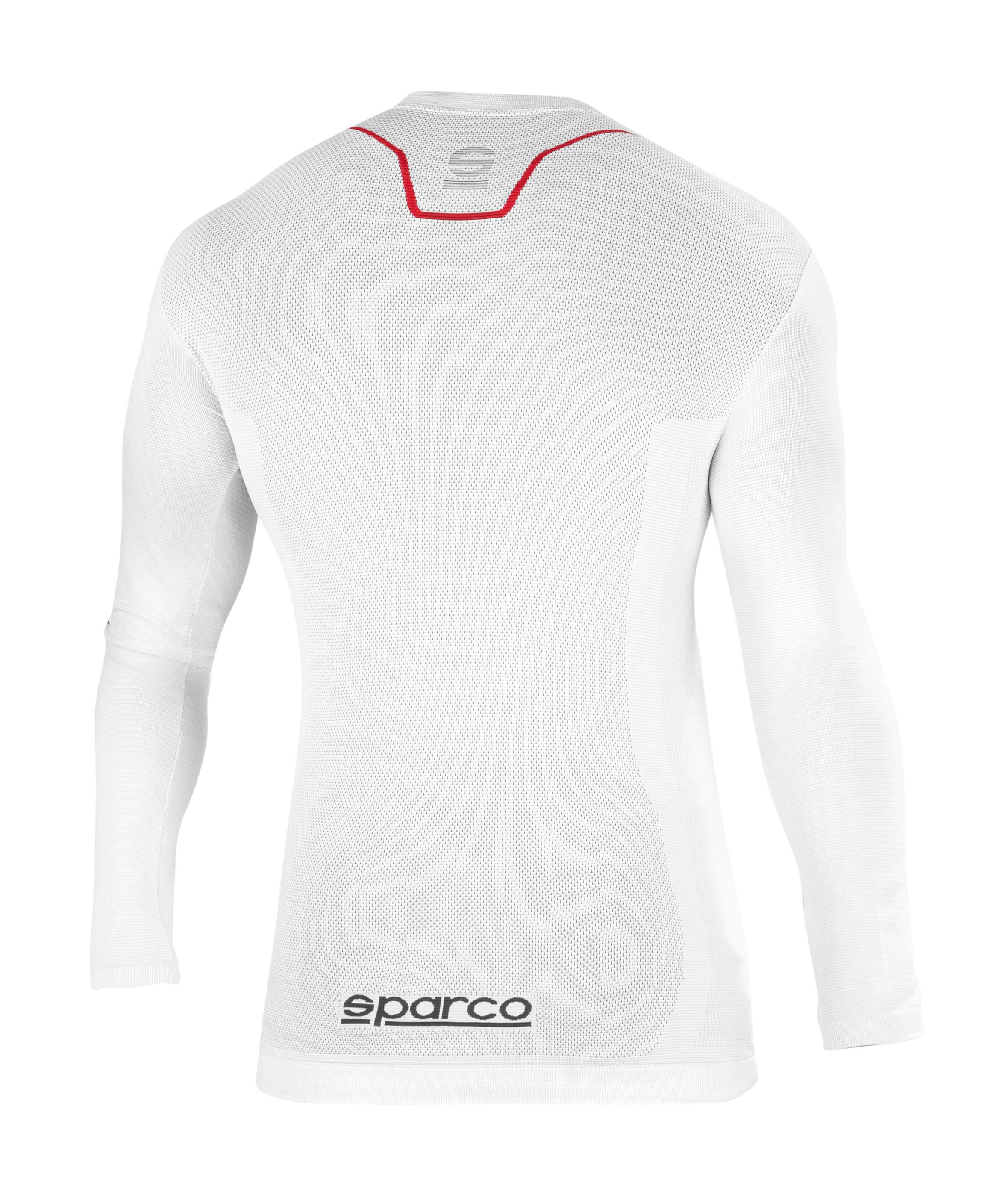 SPARCO 002202BIRS4XL K-CARBON LONG SLEEVE, white, size XL Photo-1