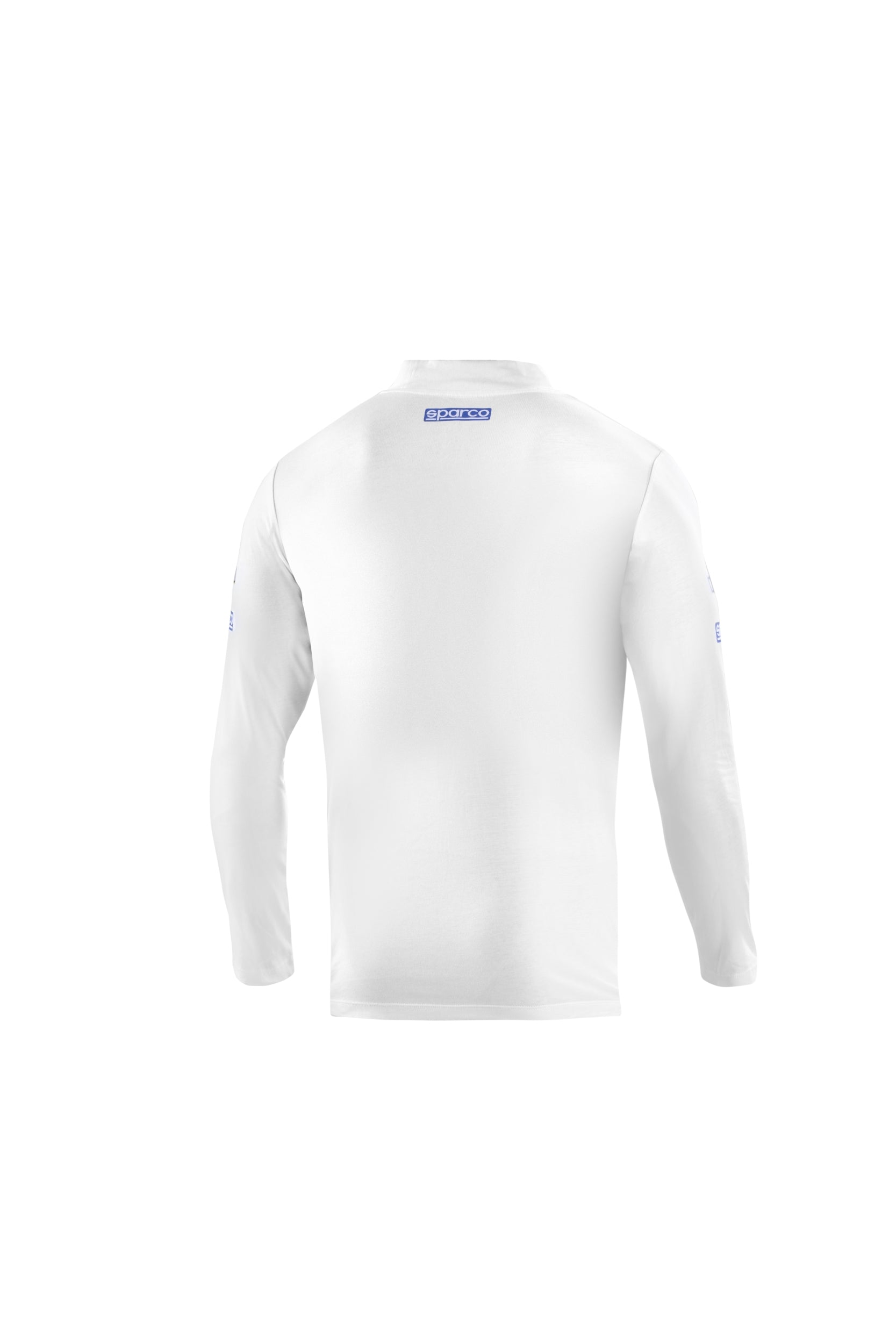 SPARCO 002206MRBI1S Long sleeves T-shirt MARTINI RACING, high collar, white, size S Photo-1
