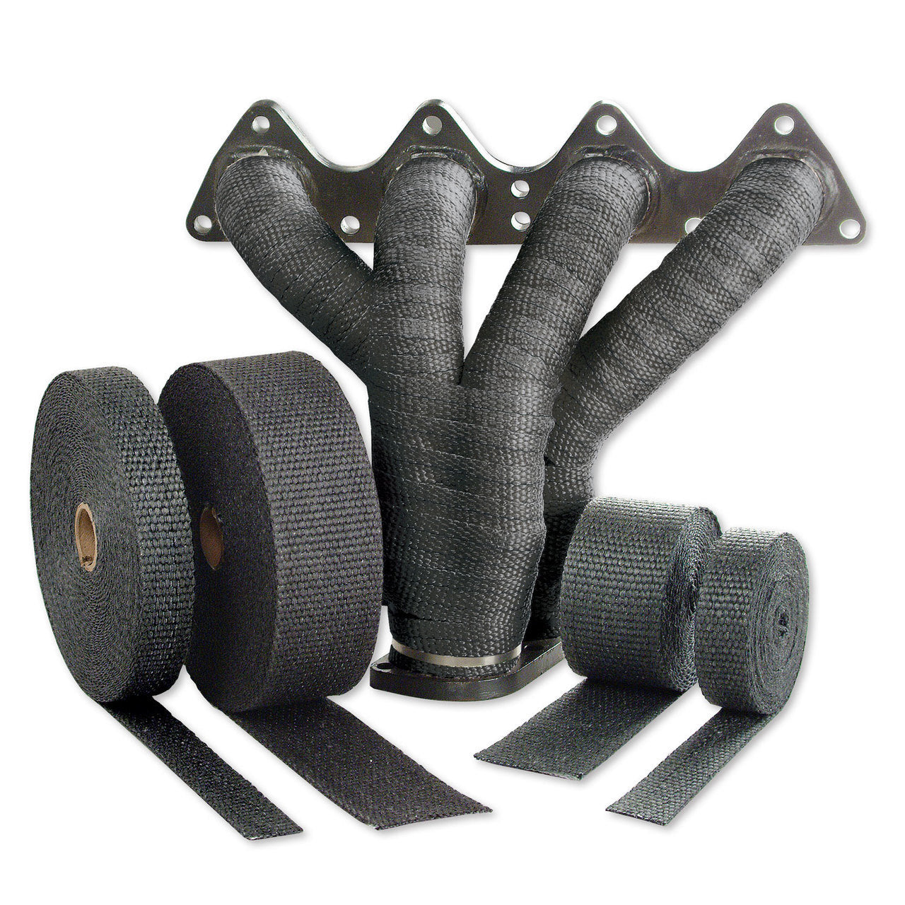 DEI 010120 Exhaust Wrap 1" x 15ft Black Photo-1