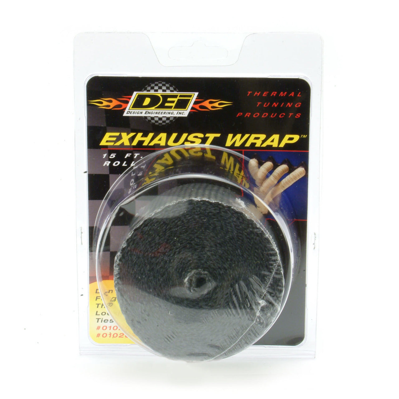 DEI 010107 Exhaust Wrap 1" x 50ft Black Photo-0