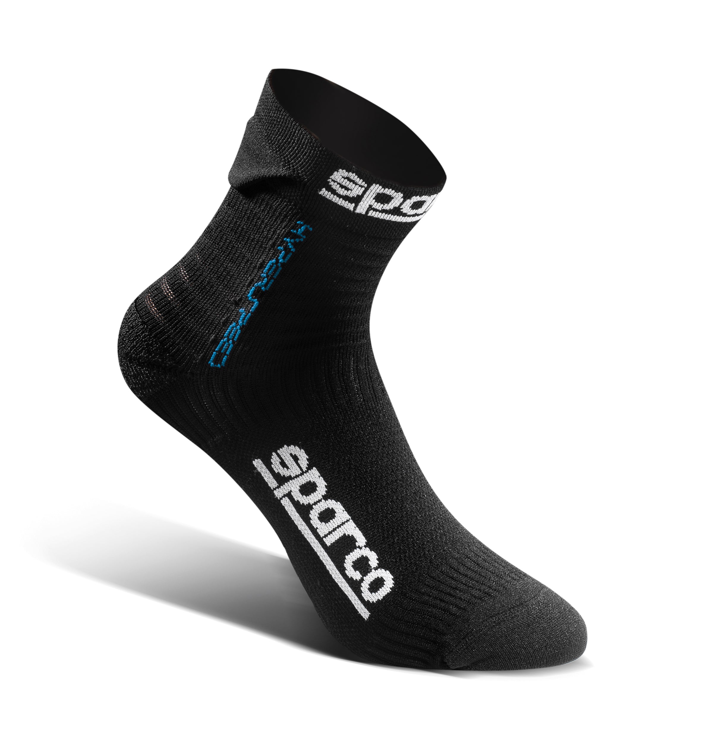 SPARCO 01290NRAZ3839 Driving socks HYPERSPEED, black/blue, size 38/39 Photo-0
