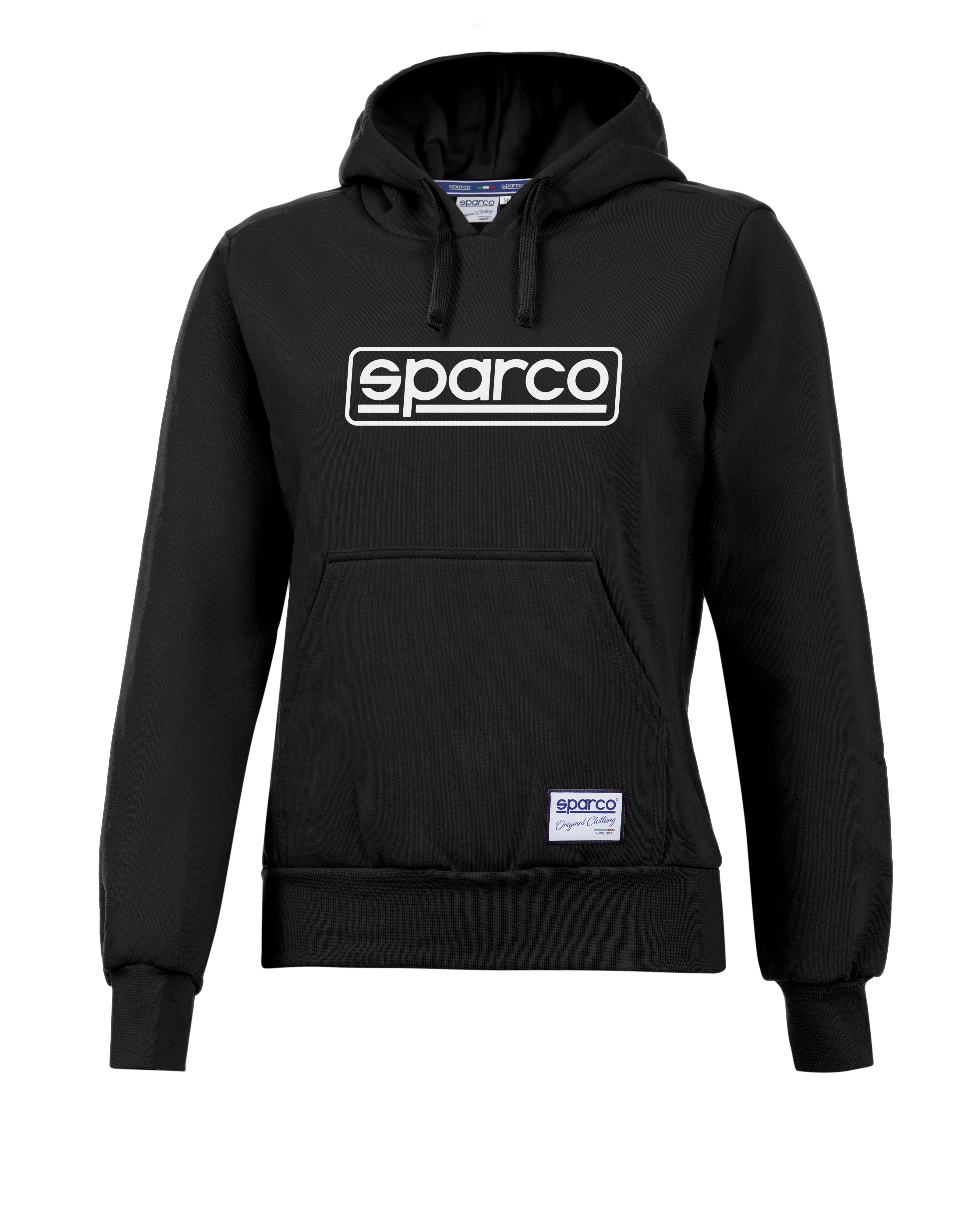 SPARCO 01316NR3L HOODIE LADY "FRAME", black, size L Photo-0