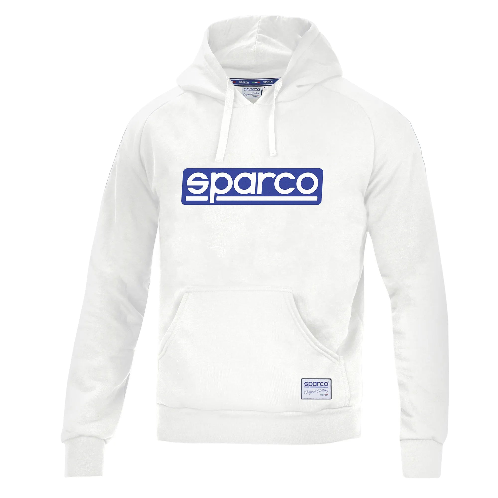 SPARCO 01318BI5XXL HOODIE "ORIGINAL", white, size XXL Photo-0