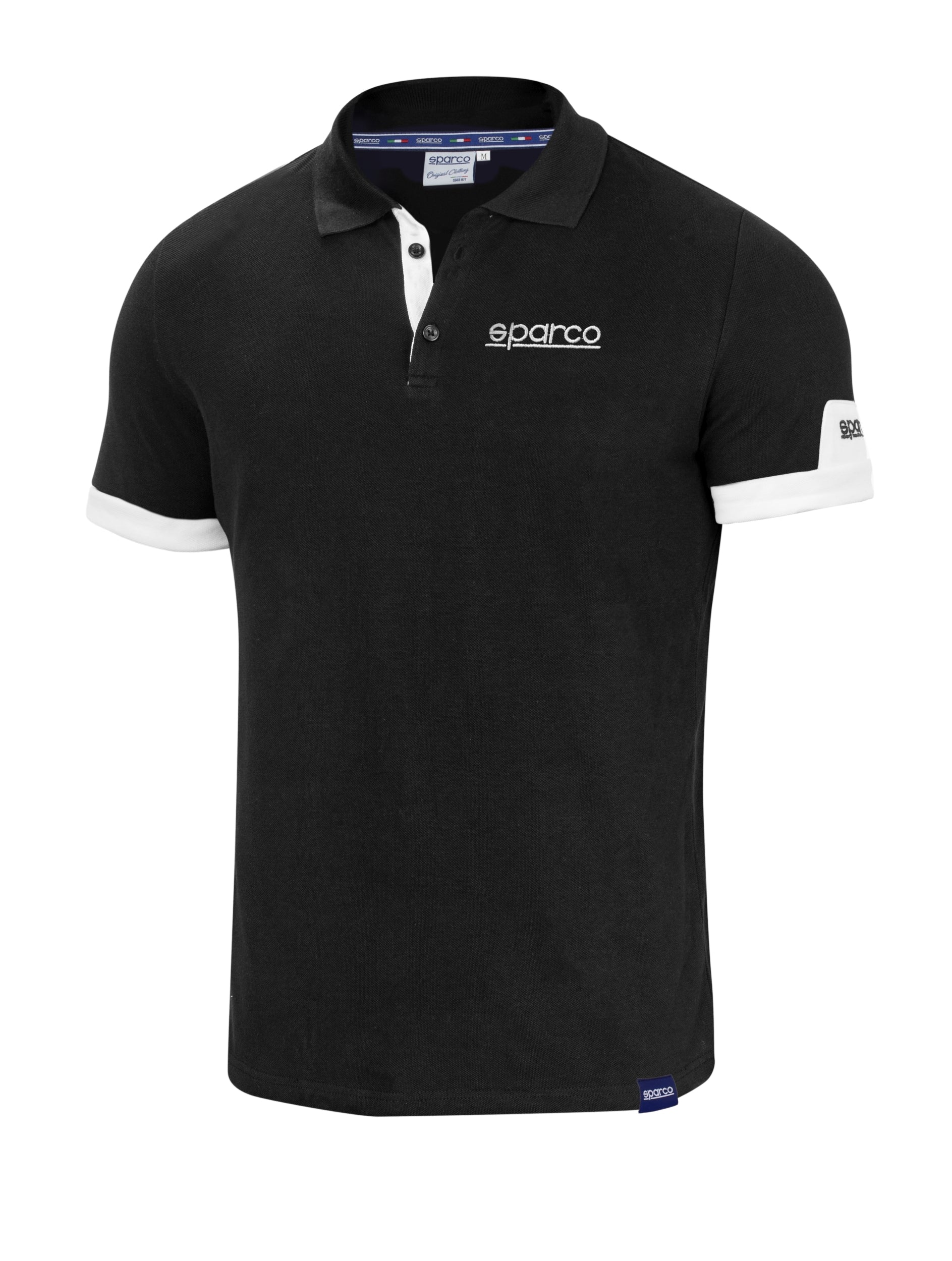 SPARCO 01322NR2M POLO "CORPORATE", black, size M Photo-0