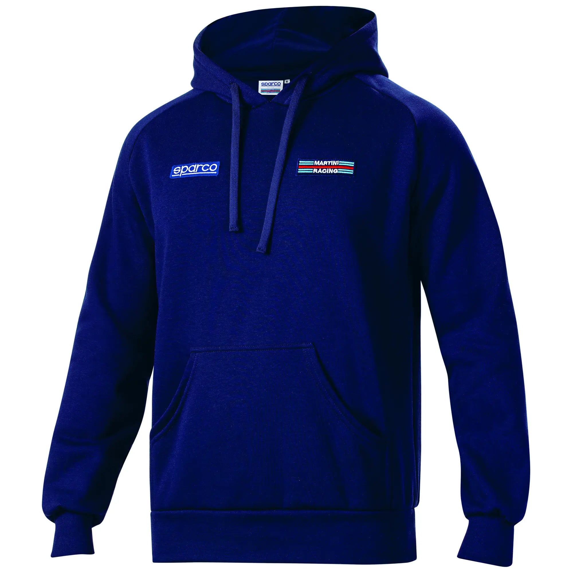 SPARCO 01340MRBM2M Hoodie BIG STRIPES MARTINI RACING, navy blue, size M Photo-0