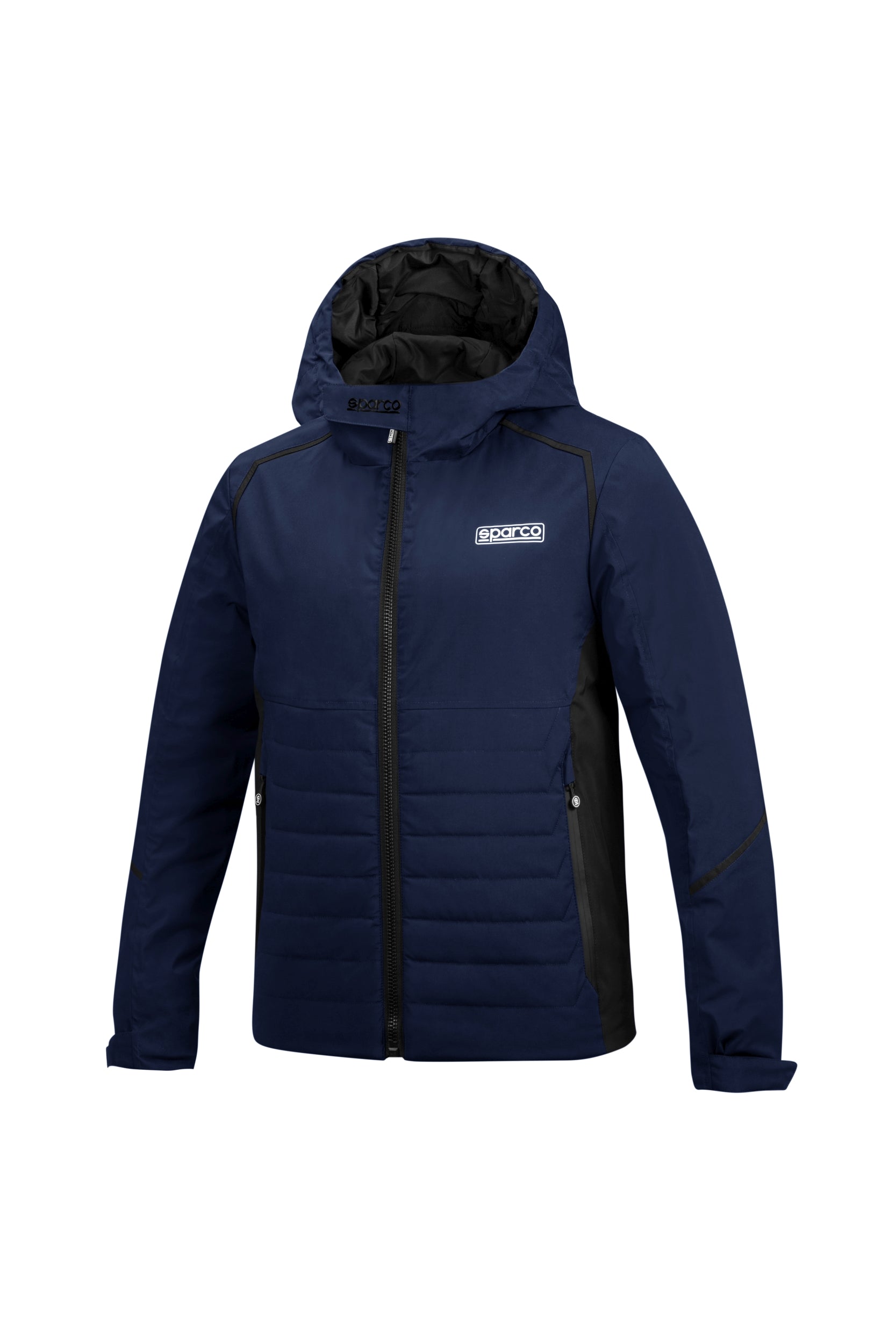 SPARCO 01361NRAZ0XS WINTER JACKET, black/blue, size XS Photo-0