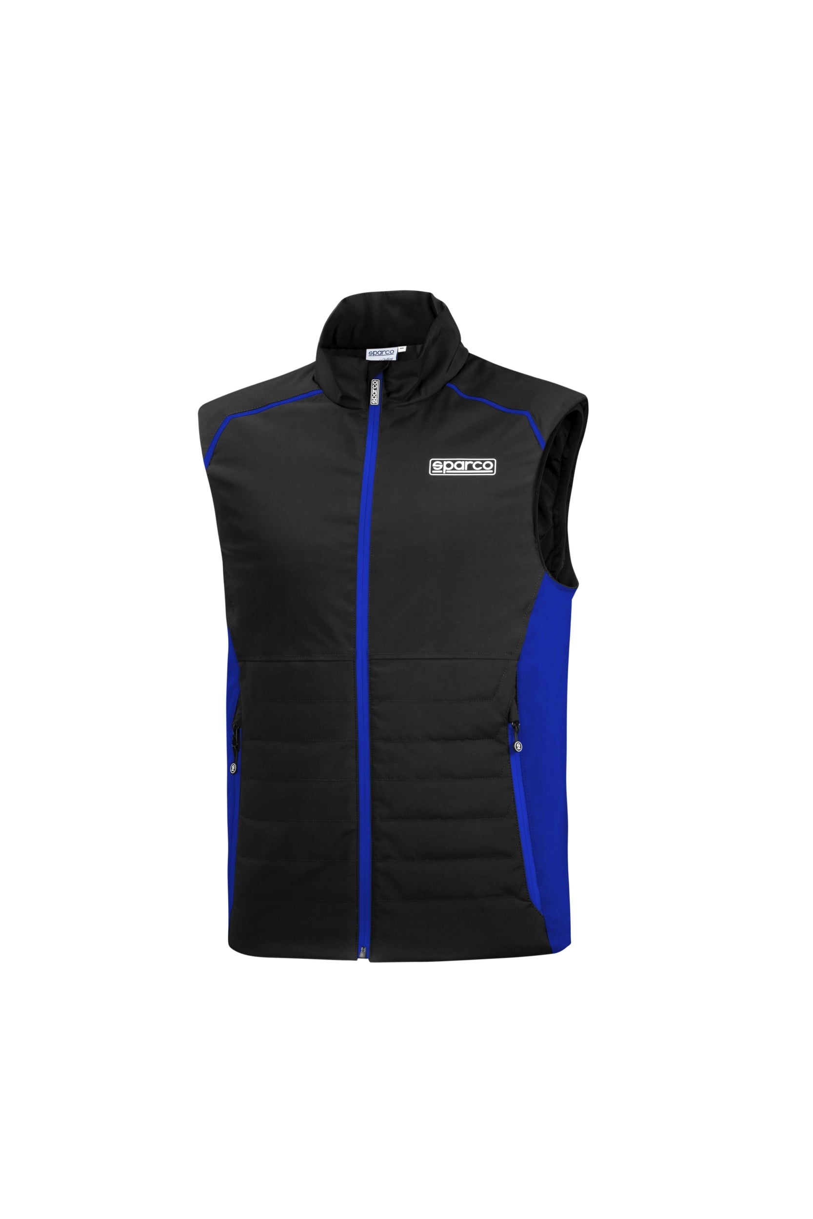 SPARCO 01362NRAZ1S VEST Waistcoat, black/blue, size S Photo-0