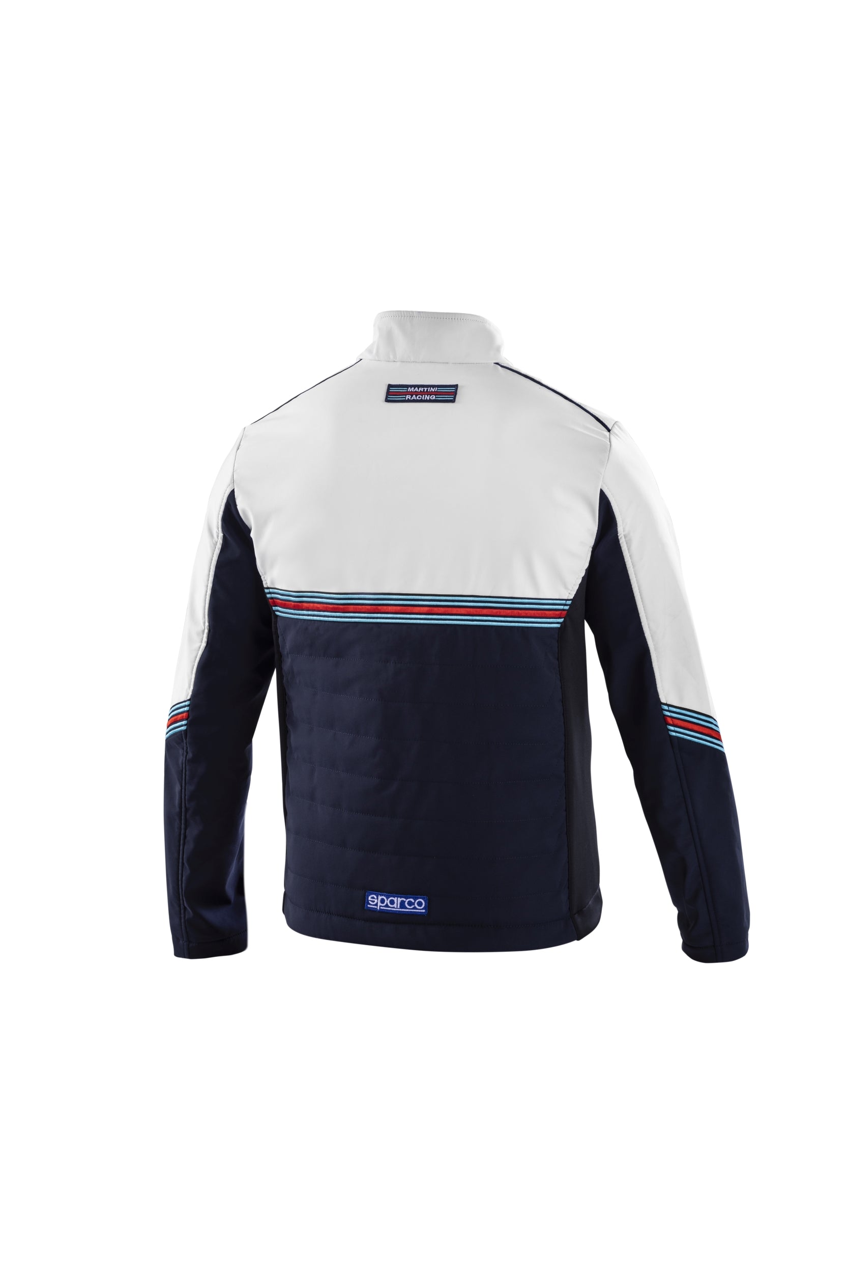SPARCO 01363MRBMBI2M SOFT SHELL MARTINI RACING Jacket, navy blue/white, size M Photo-1