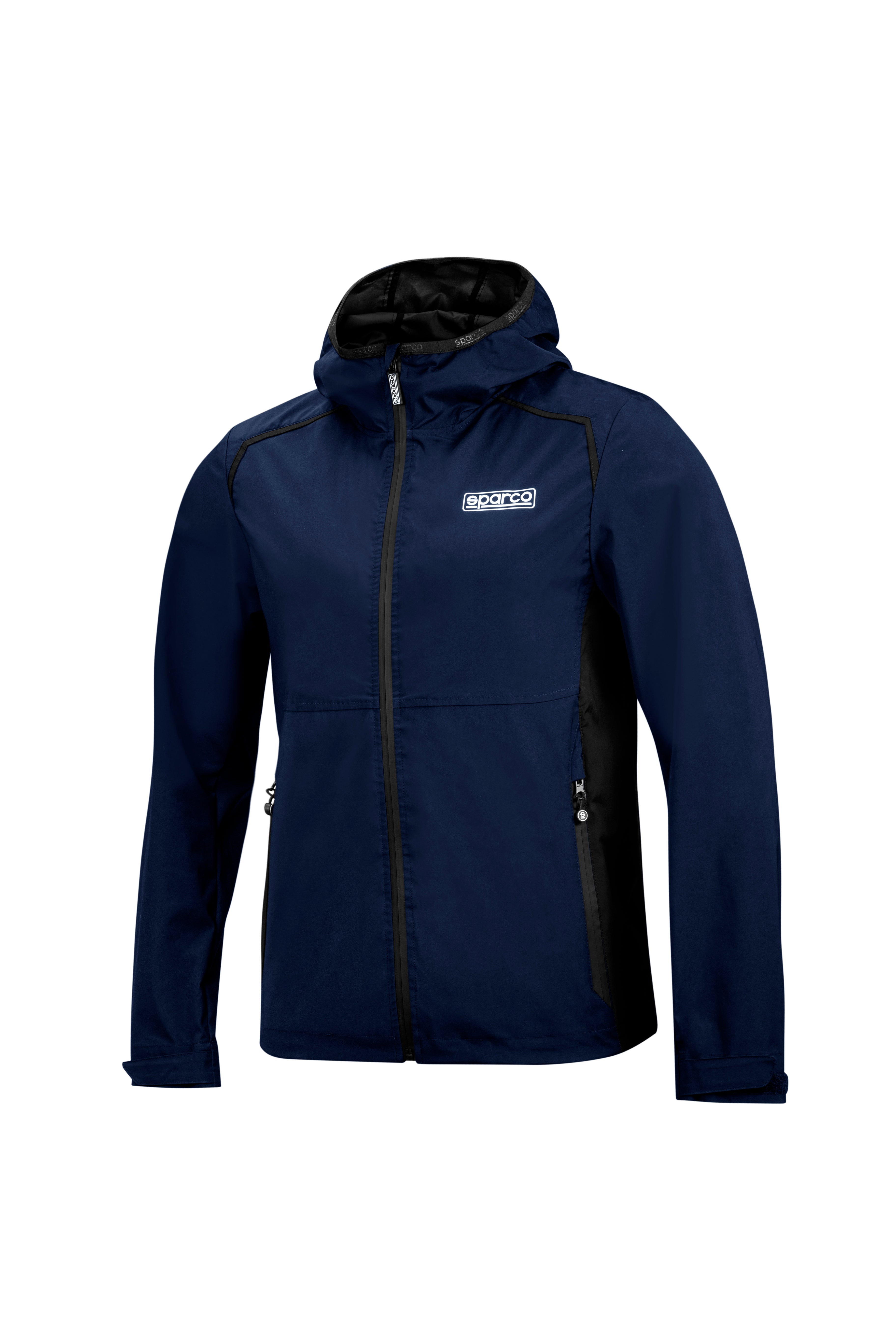SPARCO 01365BMNR3L WINDBREAKER Jacket, navy blue/black, size L Photo-0