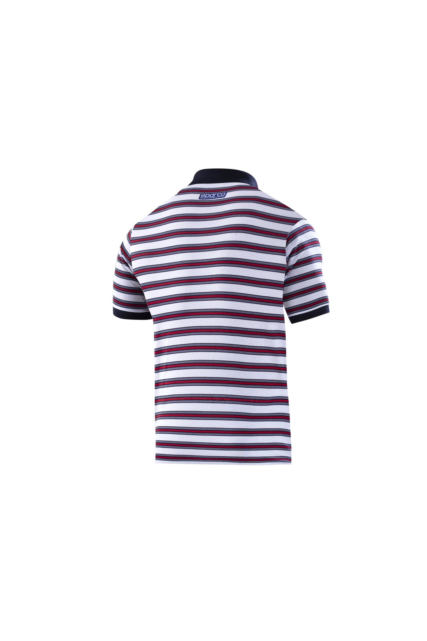 SPARCO 01396MRBI6XXX Polo MARTINI RACING Sportline Stripes, white, size XXXL Photo-1