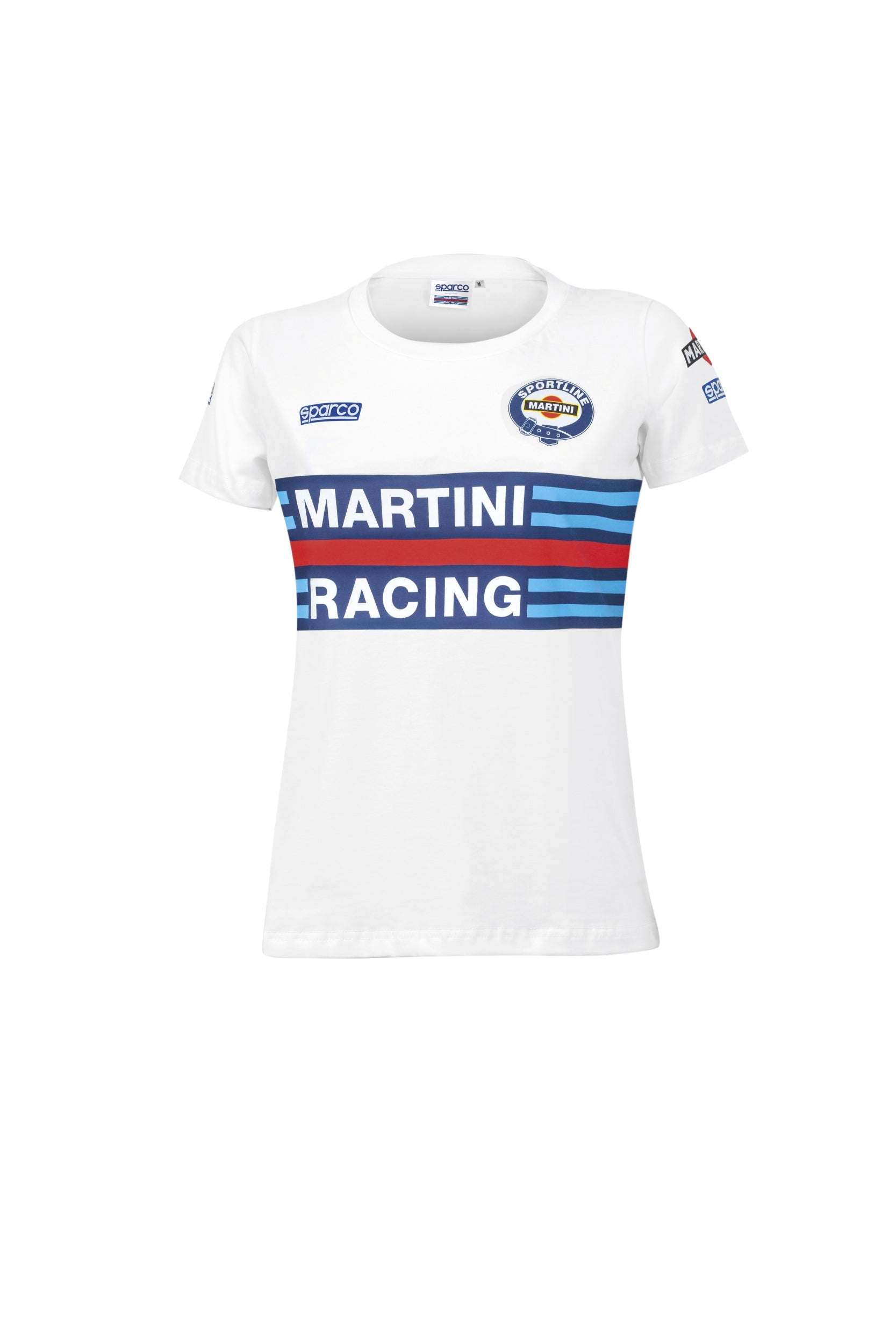 SPARCO 01398MRBI3L T-shirt MARTINI RACING Lady, white, size L Photo-0