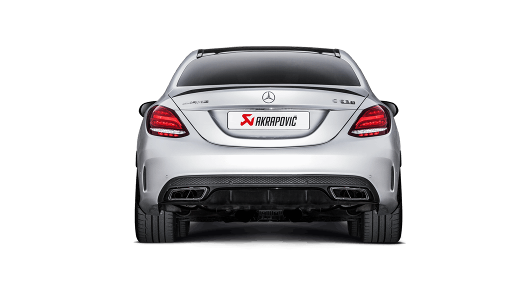 AKRAPOVIC MTP-ME/T/2H/1 Evolution Line (Titanium) MERCEDES-AMG C 63 Sedan (W205) 2015-2018 ECE Type Approval Photo-2