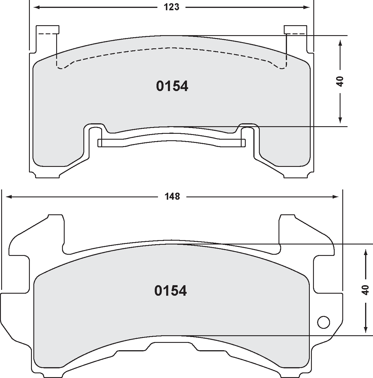 PFC 0154.22 154 CARBON METALLIC Brake pads Road Photo-0