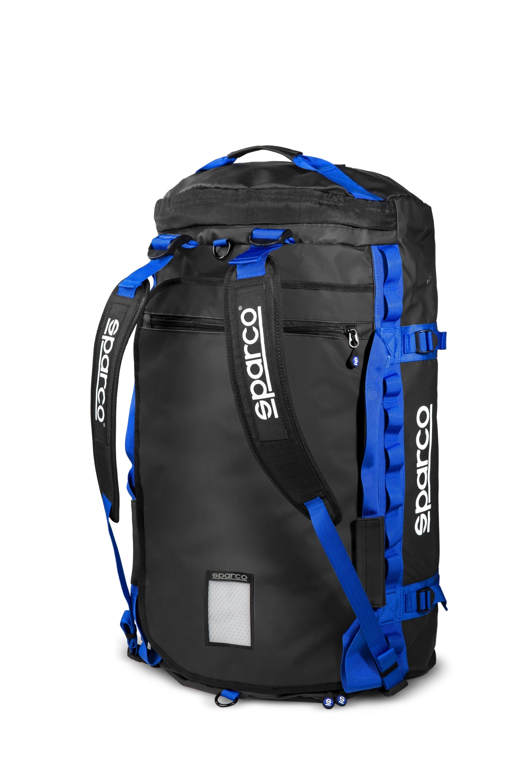 SPARCO 016442NRAZ DAKAR-L DUFFLE BAG, 70 x 40 x 40 cm, black/blue, size L Photo-1