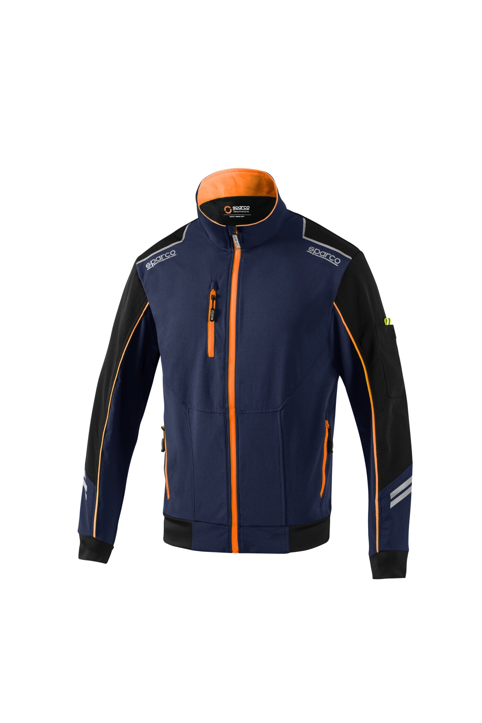 SPARCO 02413BMAF2M TECH Light-shell, navy blue/fluo orange, size M Photo-0