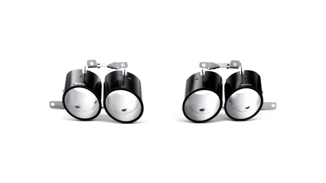 AKRAPOVIC TP-CT/8 Tail pipe set (Carbon) 570 LAMBORGHINI Gallardo LP 570-4 Coupé/Spyder 2010-2014 Photo-1