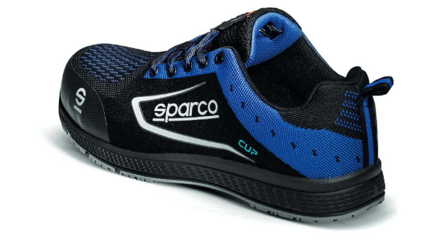 SPARCO 0752637NRAZ Mechanic shoes CUP, black/blue, size 37 Photo-2