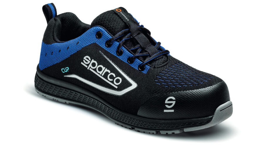 SPARCO 0752638NRAZ Mechanic shoes CUP, black/blue, size 38 Photo-0 