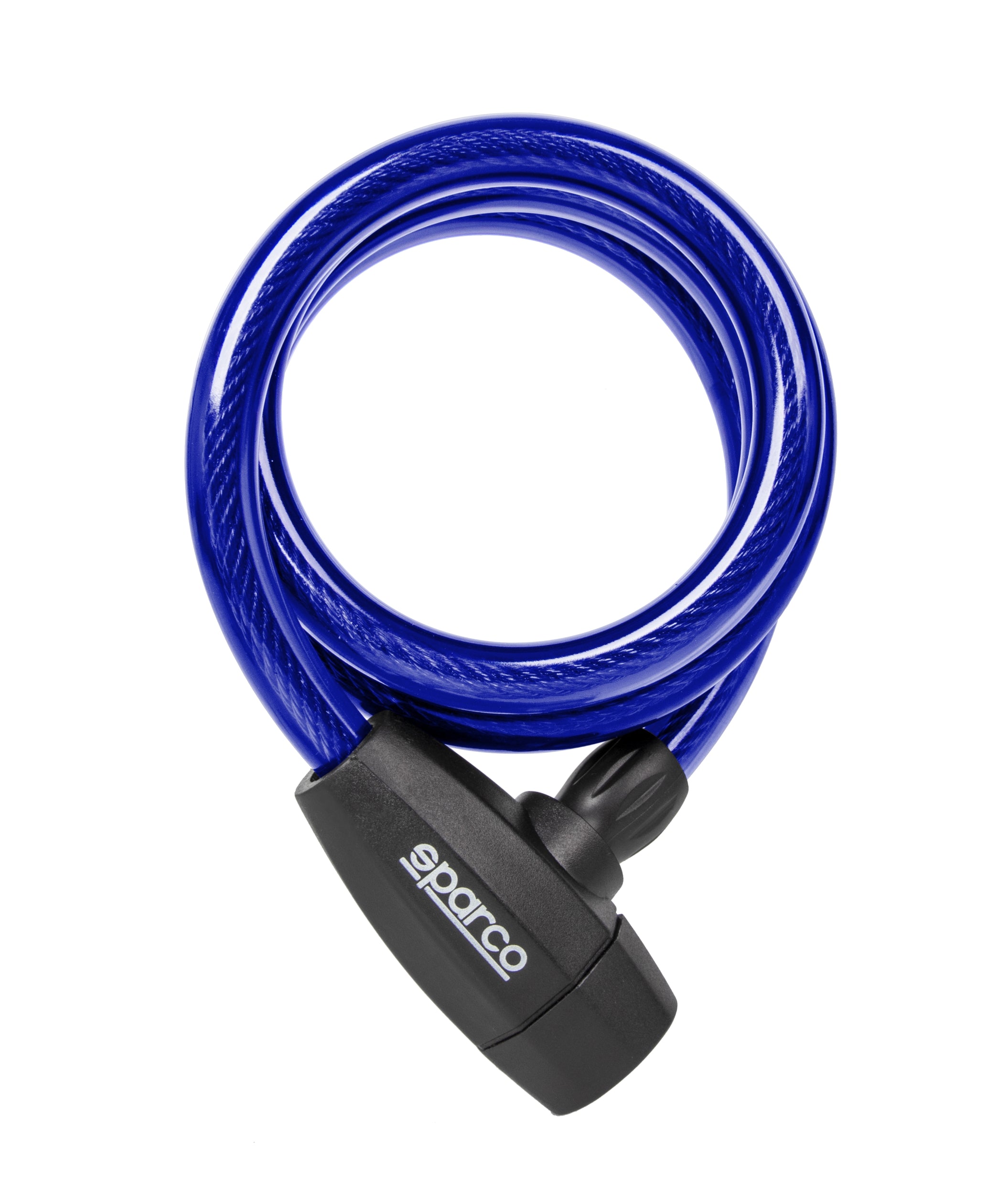 SPARCO 099117AZ Coil Cable Lock, blue Photo-0