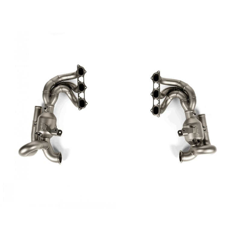 AKRAPOVIC E-PO/T/9 Header Set Evolution (Titanium) for PORSCHE 911 GT3RS (992) / GT3 (992.2) Photo-0