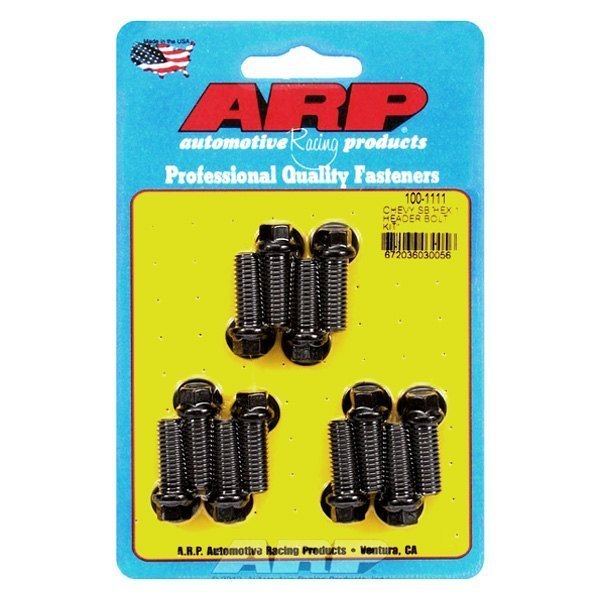 ARP 100-1111 Header Bolt & Stud Kit for Chevrolet Small Block. 1.000˝ UHL Photo-0