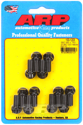 ARP 100-1203 Header Bolt & Stud Kit for CHEVROLET Small Block. 0.750? UHL. drilled Photo-0