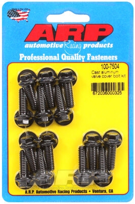 ARP 100-7504 Valve Cover Bolt Kit for Cast aluminum. 8740. hex Photo-0