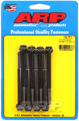 ARP 100-7510 Valve Cover Bolt Kit for Chevrolet 350. Stamped steel. center-bolted. 8740. 12pt Photo-0