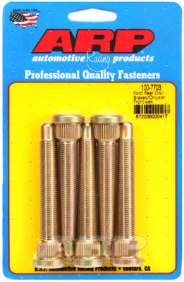 ARP 100-7703 Wheel Stud Kit for FORD rear disc brakes/CHRYSLER front Photo-0