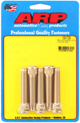 ARP 100-7725 Wheel Stud Kit for GM Late Model. M12 X 1.5. 2.500? UHL Photo-0