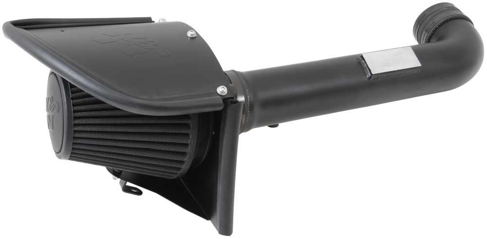K&N 71-1566 Performance Air Intake System PERF. INTAKE KIT; JEEP WRANGLER, V6-3.6L F/I, 12-17 Photo-0