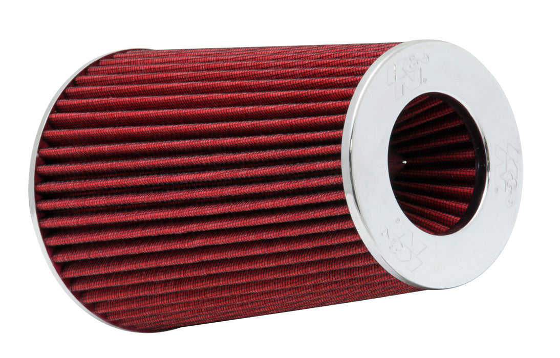 K&N RG-1002RD UNIVERSAL Clamp-On Air Filter 6"OD B X 9-1/2"H W/4", 3-1/2", 3"DIA FLG, W/INVERTED Filter TOP Photo-0
