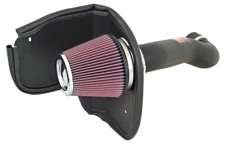 K&N 57-1555 Performance Air Intake System JEEP GRAND CHEROKEE, V8-6.1L - 2006-2010 Photo-0