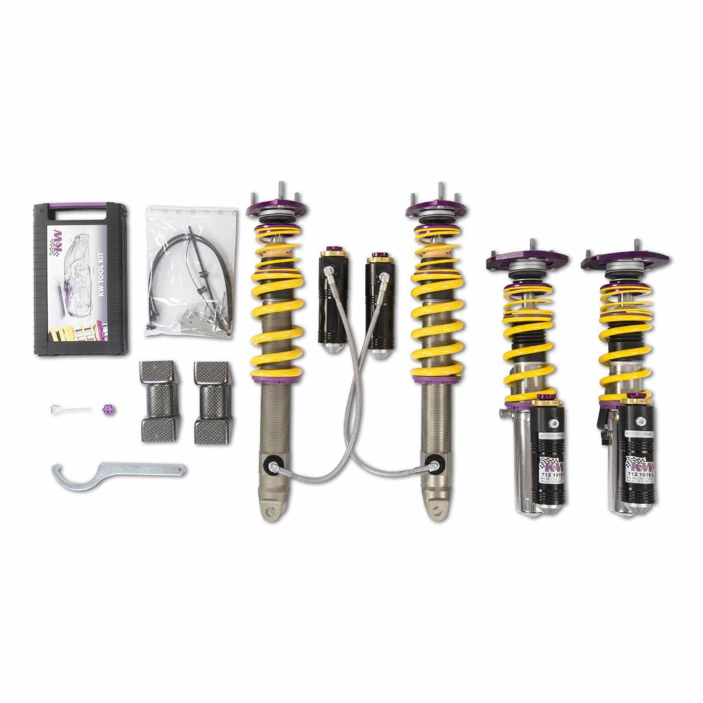 KW 39771251 Coilover Kit CLUBSPORT PORSCHE 911; (991, 991G, 991H, 991 Turbo) Turbo, Turbo S; coupé + convertible with PDCC; without cancellation kit 10/13-11/15 Photo-0