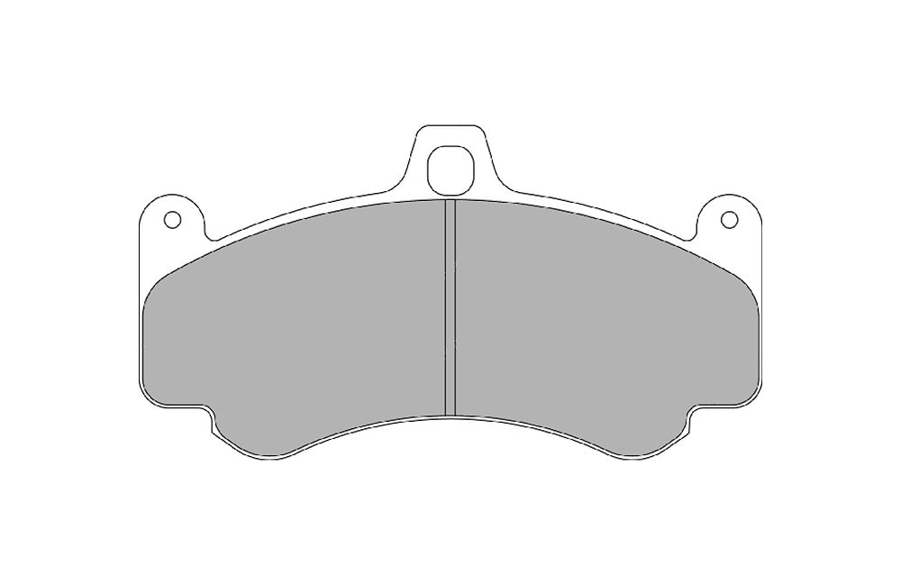 FERODO FRP3075H Front Brake Pads DS2500 for PORSCHE 911 Turbo S / GT2 / GT3 (997) Photo-0
